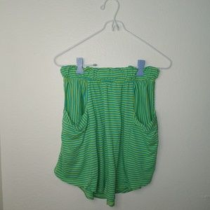 STRIPED SKATER SKIRT